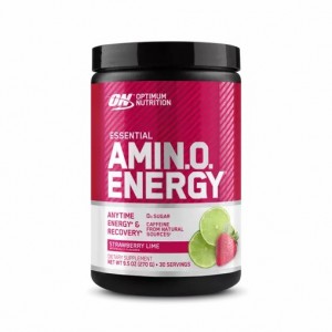 Optimum Nutrition ESSENTIAL AMIN.O. ENERGY® Strawberry Lime 0.6 lb (30 Servings) Österreich | GW7638501