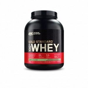 Optimum Nutrition GOLD STANDARD 100% WHEY™ Chocolate Mint 5 lb (70 Servings) Österreich | MG8710945
