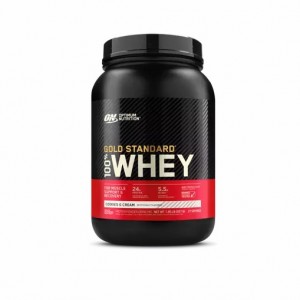 Optimum Nutrition GOLD STANDARD 100% WHEY™ Cookies & Cream 2 lb (27 Servings) Österreich | JB3970568