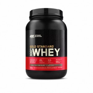 Optimum Nutrition GOLD STANDARD 100% WHEY™ Double Rich Chocolate 2 lb (29 Servings) Österreich | UV8604951