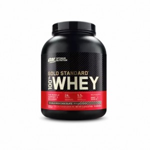 Optimum Nutrition GOLD STANDARD 100% WHEY™ Double Rich Chocolate 5 lb (74 Servings) Österreich | GE0631892