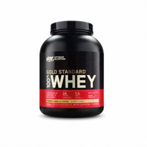 Optimum Nutrition GOLD STANDARD 100% WHEY™ French Vanilla Creme 5 lb (73 Servings) Österreich | KM4758230
