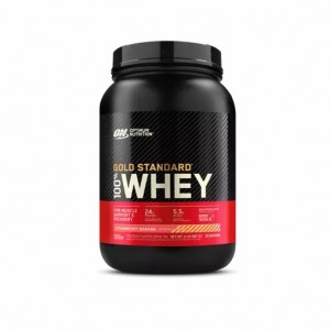 Optimum Nutrition GOLD STANDARD 100% WHEY™ Strawberry Banana 2 lb (30 Servings) Österreich | SB8304762