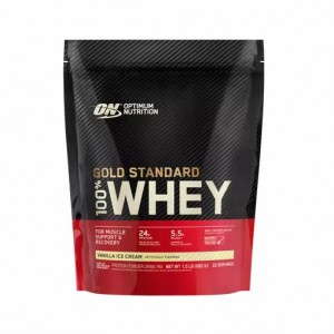 Optimum Nutrition GOLD STANDARD 100% WHEY™ Vanilla Ice Cream 1.5 lb (22 Servings) Österreich | IE3591286