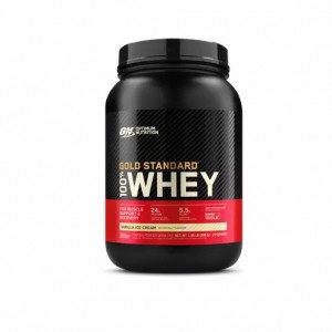 Optimum Nutrition GOLD STANDARD 100% WHEY™ Vanilla Ice Cream 2 lb (29 Servings) Österreich | EN3592086