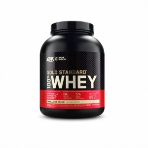 Optimum Nutrition GOLD STANDARD 100% WHEY™ Vanilla Ice Cream 5 lb (73 Servings) Österreich | QI4251876