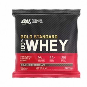 Optimum Nutrition Gold Standard 100% Whey Powder Sachets Double Rich Chocolate 1 sachet (31 grams) Österreich | EL9142865