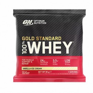 Optimum Nutrition Gold Standard 100% Whey Powder Sachets Vanilla Ice Cream 1 sachet (30 grams) Österreich | OZ6518470