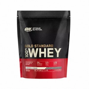 Optimum Nutrition Gold Standard 100% Whey Protein Powder Cookies & Cream 480 grams (15 Servings) Österreich | UW8196245