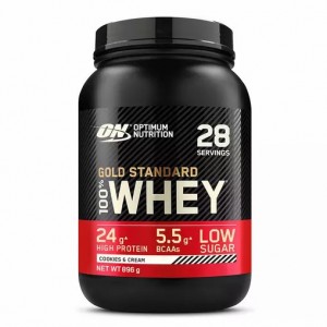 Optimum Nutrition Gold Standard 100% Whey Protein Powder Cookies & Cream 896 grams (28 Servings) Österreich | QZ7849610