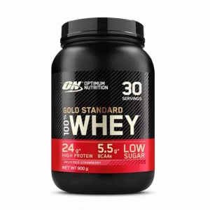Optimum Nutrition Gold Standard 100% Whey Protein Powder Delicious Strawberry 900 grams (30 Servings) Österreich | RE9361205