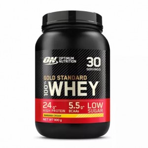 Optimum Nutrition Gold Standard 100% Whey Protein Powder Banana Cream 900 grams (30 Servings) Österreich | JS8607245