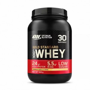 Optimum Nutrition Gold Standard 100% Whey Protein Powder French Vanilla 900 grams (30 Servings) Österreich | CZ8532601