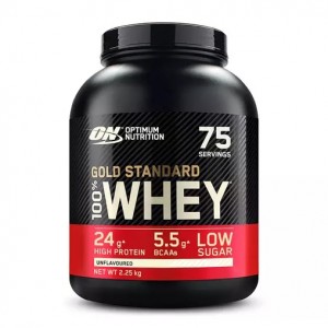 Optimum Nutrition Gold Standard 100% Whey Protein Powder Unflavoured 2.25 kg (75 Servings) Österreich | LW0452178