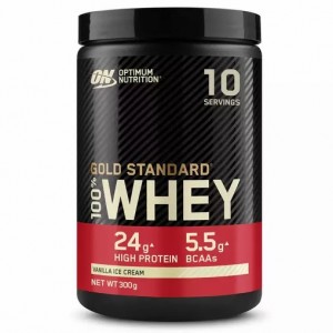 Optimum Nutrition Gold Standard 100% Whey Protein Powder Vanilla Ice Cream 300 grams (10 Servings) Österreich | MJ5283741