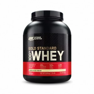 Optimum Nutrition Gold Standard 100% Whey Protein Powder Vanilla Ice Cream 2.28 kg (76 Servings) Österreich | OH5149023