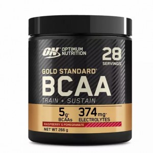 Optimum Nutrition Gold Standard BCAA Train + Sustain Raspberry & Pomegranate 266 grams (28 Servings) Österreich | FT6180932