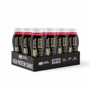 Optimum Nutrition Optimum Protein Shake Strawberry 6000 ml (12 bottles) Österreich | RE9645371