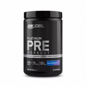 Optimum Nutrition Platinum Pre-workout Blue Raspberry 420 grams (20 Servings) Österreich | OQ5986207