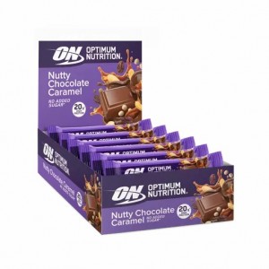 Optimum Nutrition Protein Bar Nutty Chocolate Caramel 700 grams (10 Bars) Österreich | BC6091437
