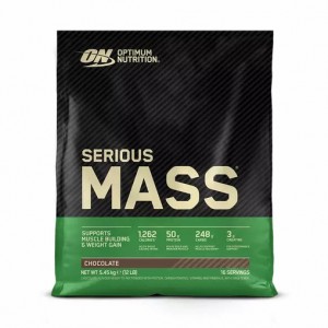 Optimum Nutrition Serious Mass Chocolate 5.45 kg (16 Servings) Österreich | SU1675493