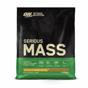Optimum Nutrition Serious Mass Chocolate Peanut Butter 5.45 kg (16 Servings) Österreich | NU8476501