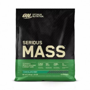 Optimum Nutrition Serious Mass Gainer Chocolate Mint 5.45 kg (16 Servings) Österreich | TQ1650329