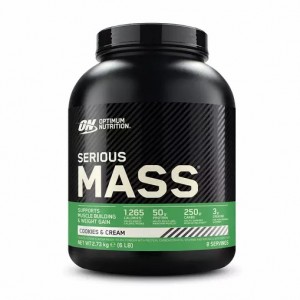 Optimum Nutrition Serious Mass Gainer Cookies & Cream 2.73 kg (8 Servings) Österreich | OJ9623405