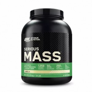 Optimum Nutrition Serious Mass Gainer Vanilla 2.73 kg (8 Servings) Österreich | RX6082519