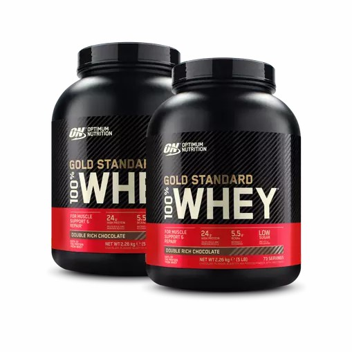 Optimum Nutrition 2x Gold Standard 100% Whey Protein Powder (2.27kg) Österreich | RU1376045