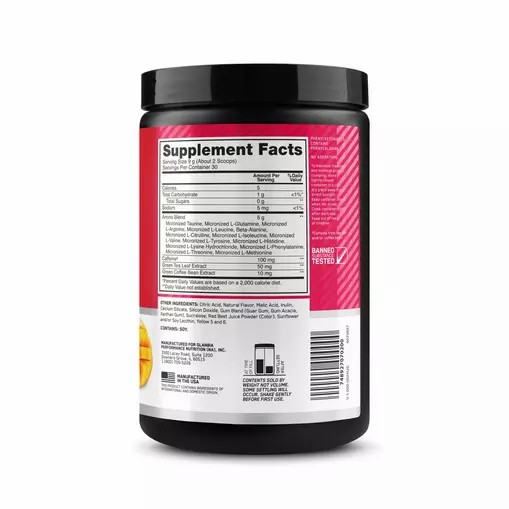 Optimum Nutrition ESSENTIAL AMIN.O. ENERGY® *new* Peach Mango Tango - Notify Me 0.6 lb - Notify me Österreich | TN2469150