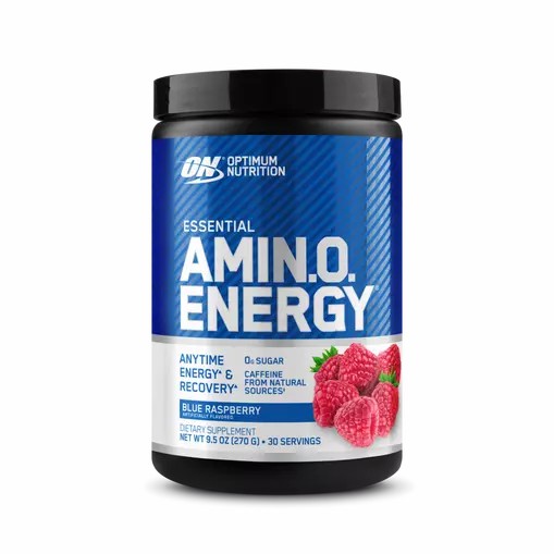 Optimum Nutrition ESSENTIAL AMIN.O. ENERGY® Blue Raspberry 0.6 lb (30 Servings) Österreich | FN2563107