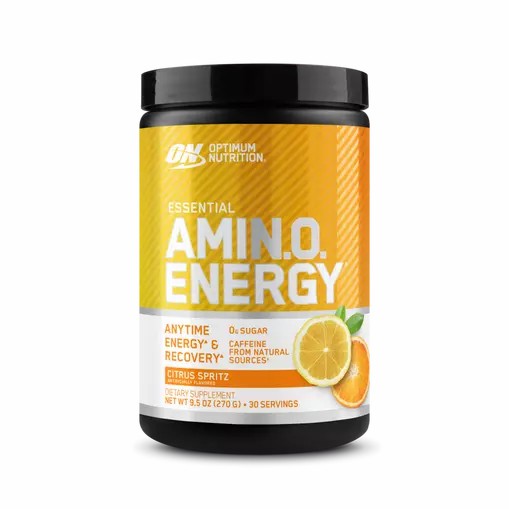 Optimum Nutrition ESSENTIAL AMIN.O. ENERGY® Citrus Spritz 0.6 lb (30 Servings) Österreich | FT8053697