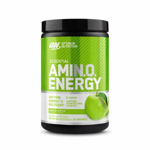 Optimum Nutrition ESSENTIAL AMIN.O. ENERGY® Green Apple 0.6 lb (30 Servings) Österreich | OW8604129