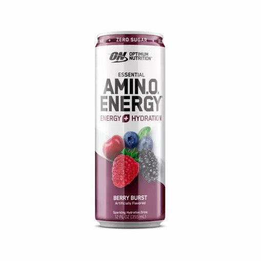 Optimum Nutrition ESSENTIAL AMIN.O. ENERGY+ Electrolytes Sparkling Berry Burst 355ml * 12 Cans (12 Servings) Österreich | XH5147308
