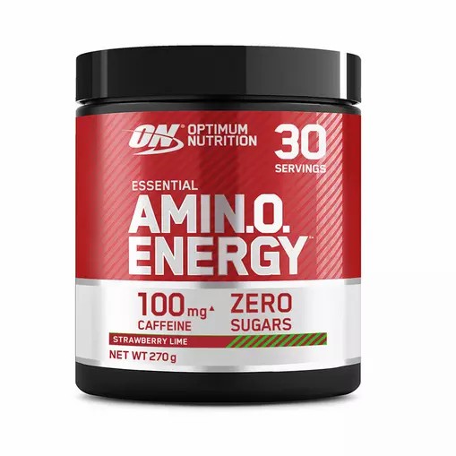 Optimum Nutrition Essential AMIN.O. Energy Strawberry Lime 270 grams (30 Servings) Österreich | EL4967815