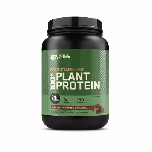 Optimum Nutrition GOLD STANDARD® 100% Plant Rich Chocolate Fudge 1.76 lb (20 Servings) Österreich | EF4158023