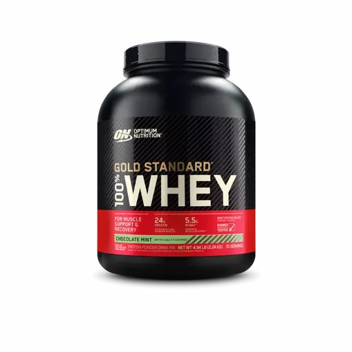 Optimum Nutrition GOLD STANDARD 100% WHEY™ Chocolate Mint 5 lb (70 Servings) Österreich | MG8710945