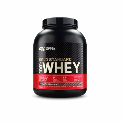 Optimum Nutrition GOLD STANDARD 100% WHEY™ Double Rich Chocolate 5 lb (74 Servings) Österreich | GE0631892