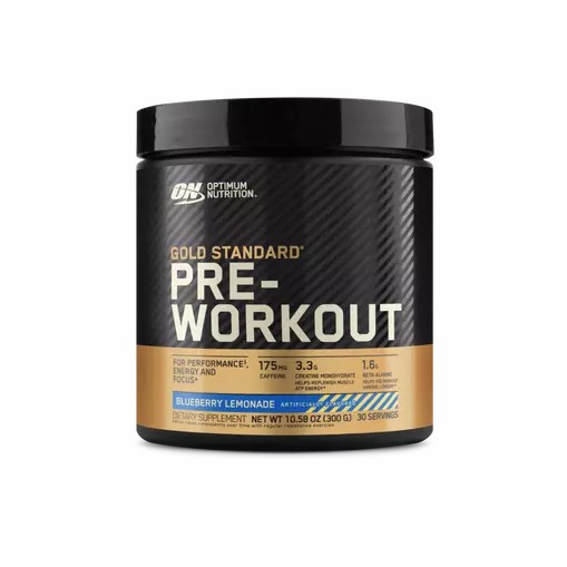 Optimum Nutrition GOLD STANDARD® Pre-Workout Blueberry Lemonade 0.66 lb (30 Servings) Österreich | PU7649382