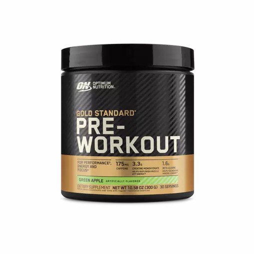 Optimum Nutrition GOLD STANDARD® Pre-Workout Green Apple 0.66 lb (30 Servings) Österreich | EP1275836