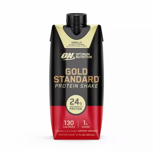 Optimum Nutrition GOLD STANDARD® Ready To Drink Protein Shake Vanilla 12 Cartons (12 Servings) Österreich | EN7645210