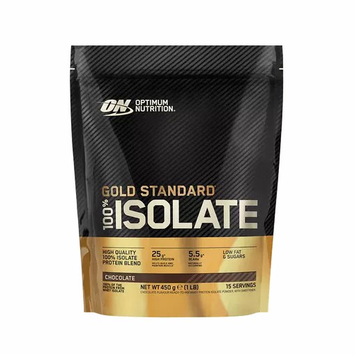 Optimum Nutrition Gold Standard 100% Isolate Chocolate 450 grams (15 Servings) Österreich | JW4681937