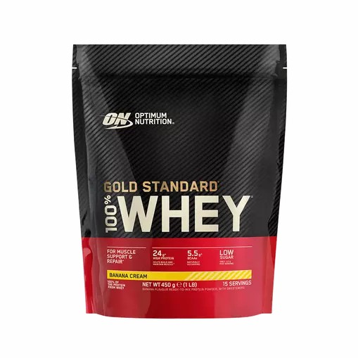 Optimum Nutrition Gold Standard 100% Whey Protein Powder Banana Cream 450 grams (15 Servings) Österreich | XA9715482