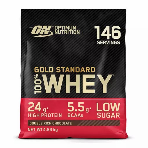 Optimum Nutrition Gold Standard 100% Whey Protein Powder Double Rich Chocolate 4.53 kg (146 Servings) Österreich | GP2016539