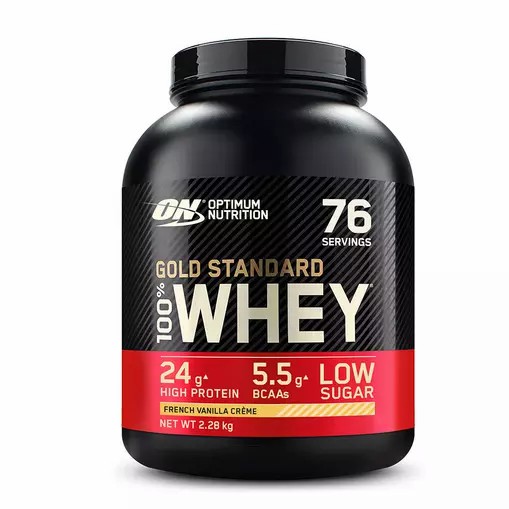 Optimum Nutrition Gold Standard 100% Whey Protein Powder French Vanilla 2.28 kg (76 Servings) Österreich | EG9480615