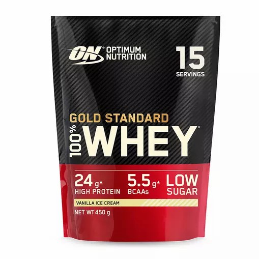Optimum Nutrition Gold Standard 100% Whey Protein Powder Vanilla Ice Cream 450 grams (15 Shakes) Österreich | CH9841253