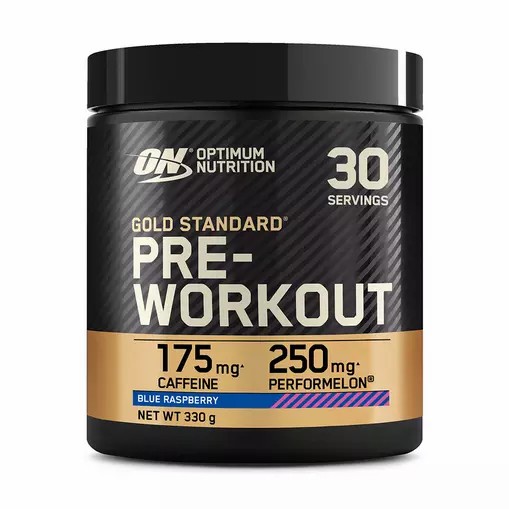 Optimum Nutrition Gold Standard Pre-Workout Blue Raspberry 330 grams (30 Servings) Österreich | VR5018624