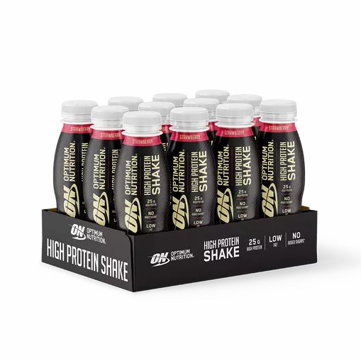 Optimum Nutrition Optimum Protein Shake Strawberry 3960 ml (12 bottles) Österreich | TX4598712