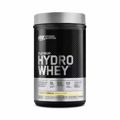 Optimum Nutrition PLATINUM HYDROWHEY™ Velocity Vanilla 1.76 lb (20 Servings) Österreich | SE8327059